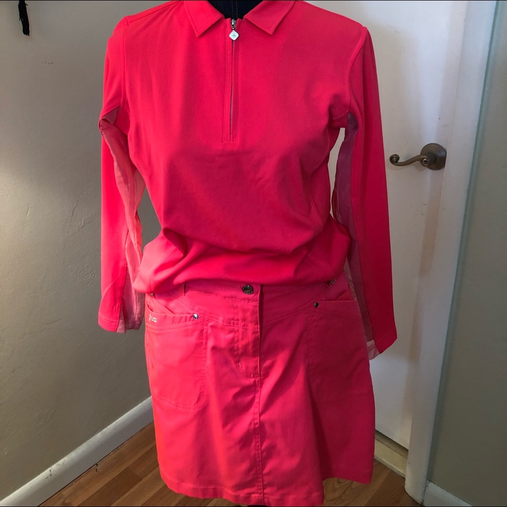 Woman’s Daily Sports skort and shirt
